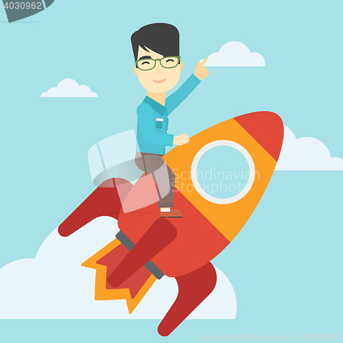 Image of Business start up vector illustration.