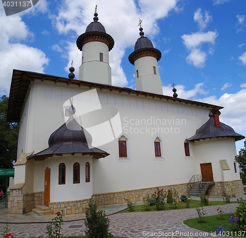 Image of Church of Varatec Monastery in Romania