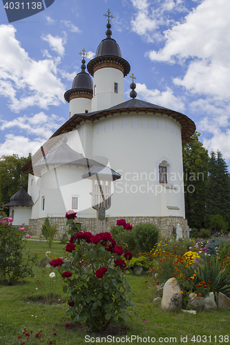Image of Varatec Monastery garden