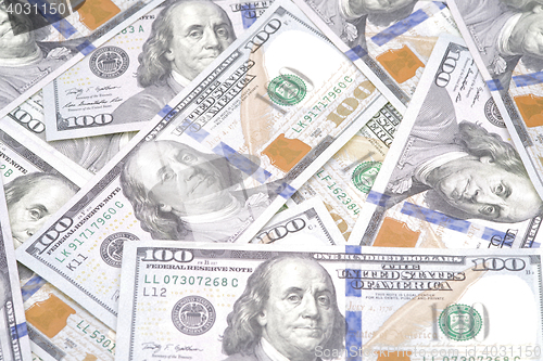 Image of Money background, dollar bills
