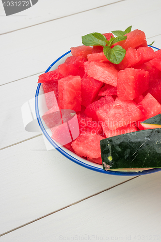 Image of Fresh watermelon slices