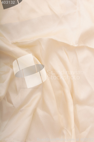 Image of white silk