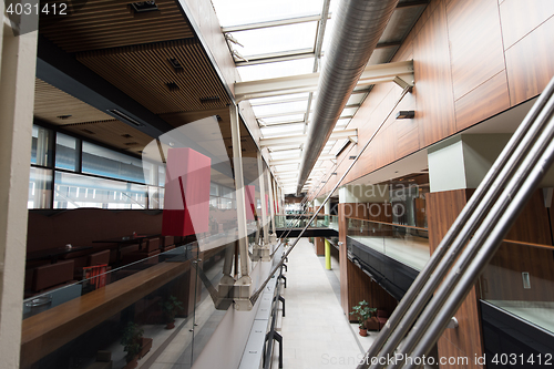 Image of modern business building indoors