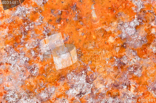 Image of Rusty and battered metal background