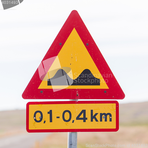 Image of Speed bumps ahead - Iceland