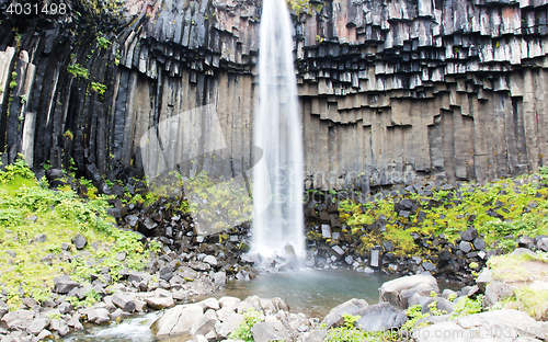 Image of Svartifoss (Black Fall), Skaftafell, Iceland