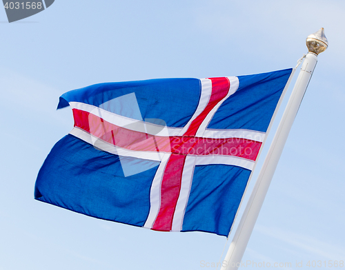 Image of Iceland flag - flag of Iceland