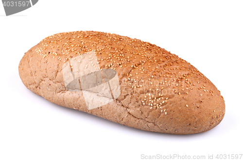 Image of Loaf of bread with sesame seeds