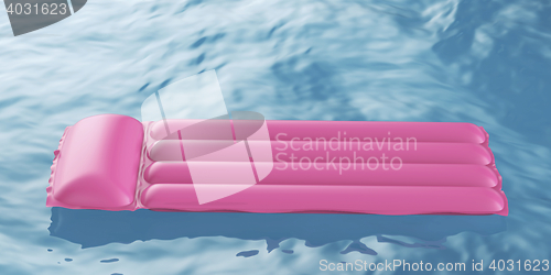Image of Pink pool raft