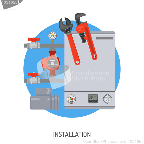 Image of Plumbing Service Concept