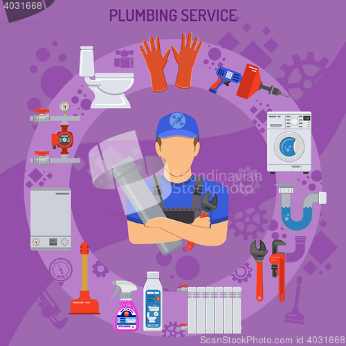 Image of Plumbing Service Concept