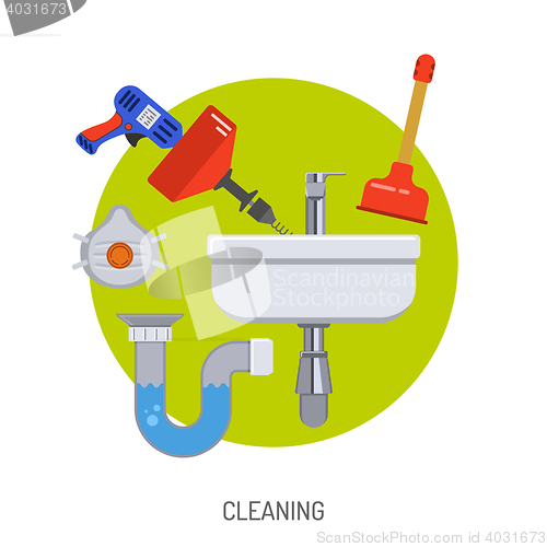 Image of Plumbing Service Concept