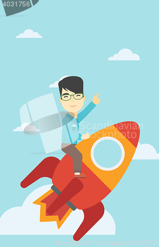 Image of Business start up vector illustration.