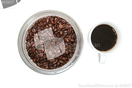 Image of coffee and cup