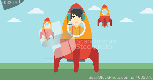 Image of Business start up vector illustration.