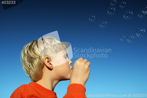 Image of bubble boy