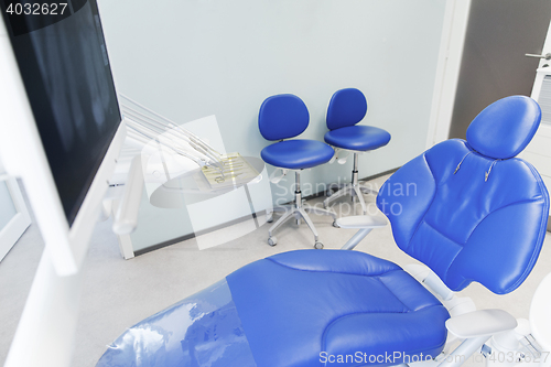 Image of interior of new modern dental clinic office