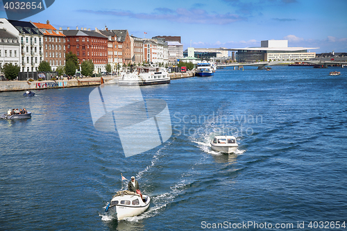 Image of  Copenhagen, Denmark from Knippelsbro bascule bridge