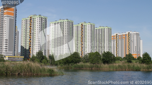 Image of  Modern highrise buildings