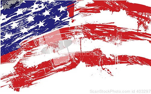 Image of American flag background