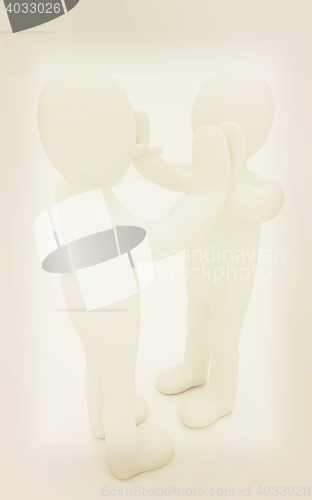Image of . 3D illustration. Vintage style.