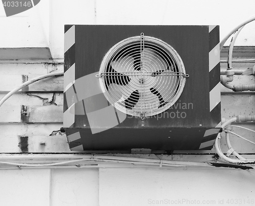 Image of HVAC device detail