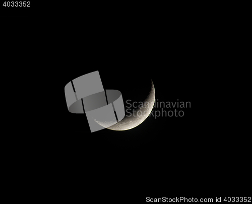 Image of Waxing Crescent Moon