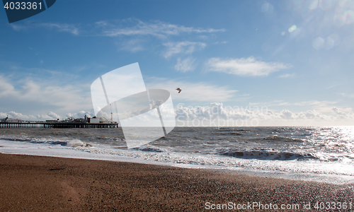 Image of Brighton Pier and Clouds