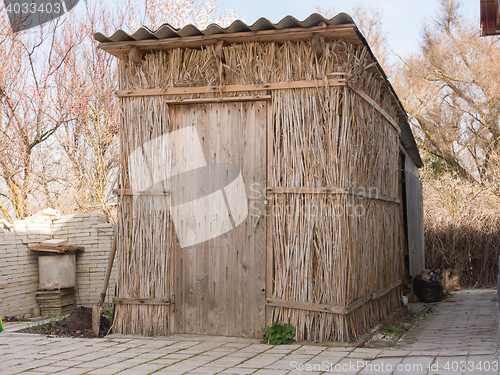 Image of Old straw barn