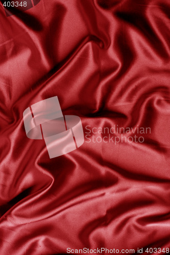 Image of elegant red satin background