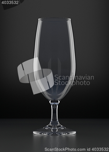 Image of Empty Champagne Glass