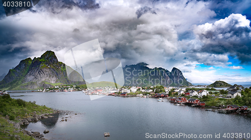 Image of Storm cloud - Lofoten archipelago