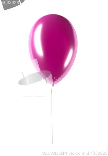 Image of party purple balloon