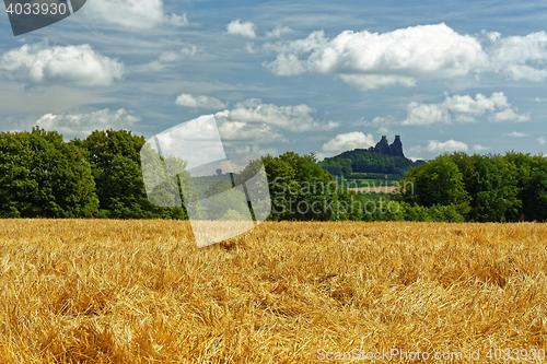 Image of Ruins of medieval gothic castle Trosky