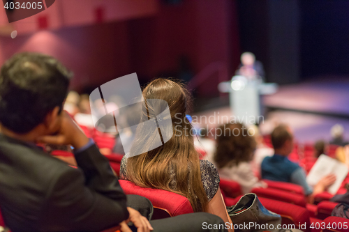 Image of Audience in the lecture hall.