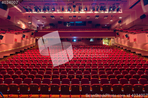 Image of Interior of a congress hall.