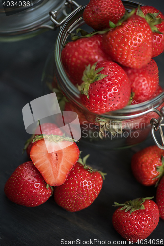 Image of Fresh ripe strawberry