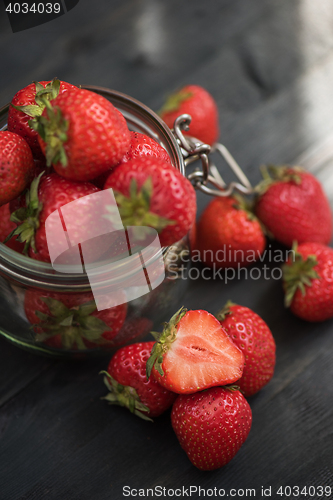 Image of Fresh ripe strawberry