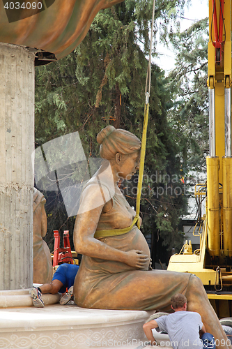 Image of Fountain of the Mothers of Macedonia