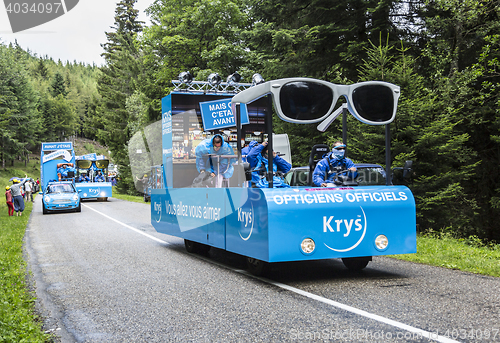 Image of Krys Caravan - Tour de France 2014