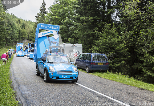 Image of Krys Caravan - Tour de France 2014