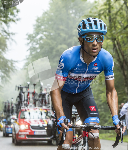 Image of The Cyclist Janier Alexis Acevedo Calle Climbing Col du Platzerw