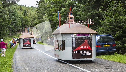 Image of Courtepaille Caravan - Le Tour de France 2014