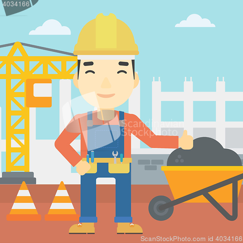 Image of Builder showing thumbs up.