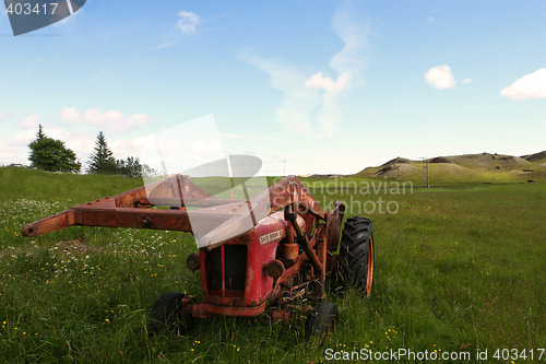 Image of farm tractor