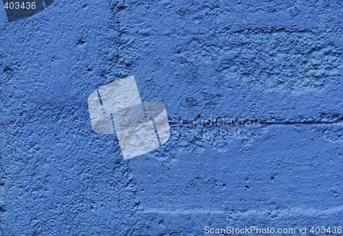 Image of blue wall