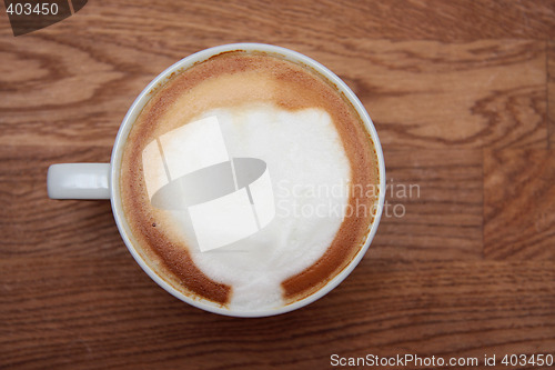 Image of foaming esspresso