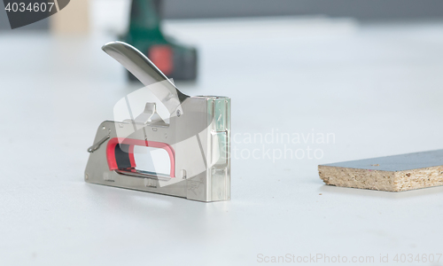 Image of staple gun for wood Stainless Steel