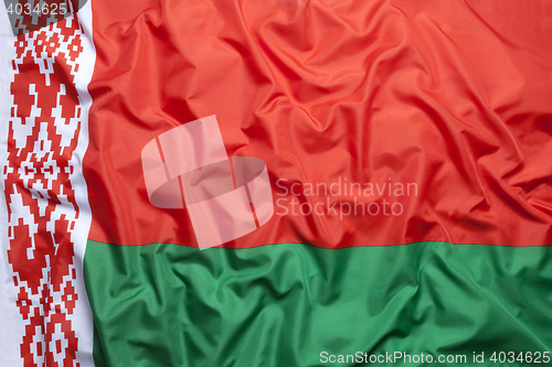 Image of Textile flag of Belarus