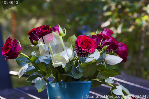 Image of red roses